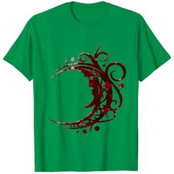 Blood Moon Crescent Moon Pagan Wicca Art Shirt $19.95