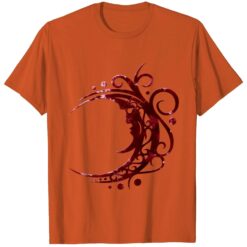 Blood Moon Crescent Moon Pagan Wicca Art Shirt
