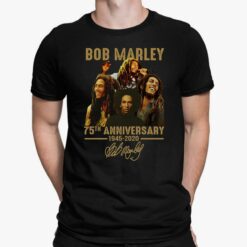 Bob Marley 75th Anniversary 1945 2020 Shirt, Hoodie, Sweatshirt, Women Tee