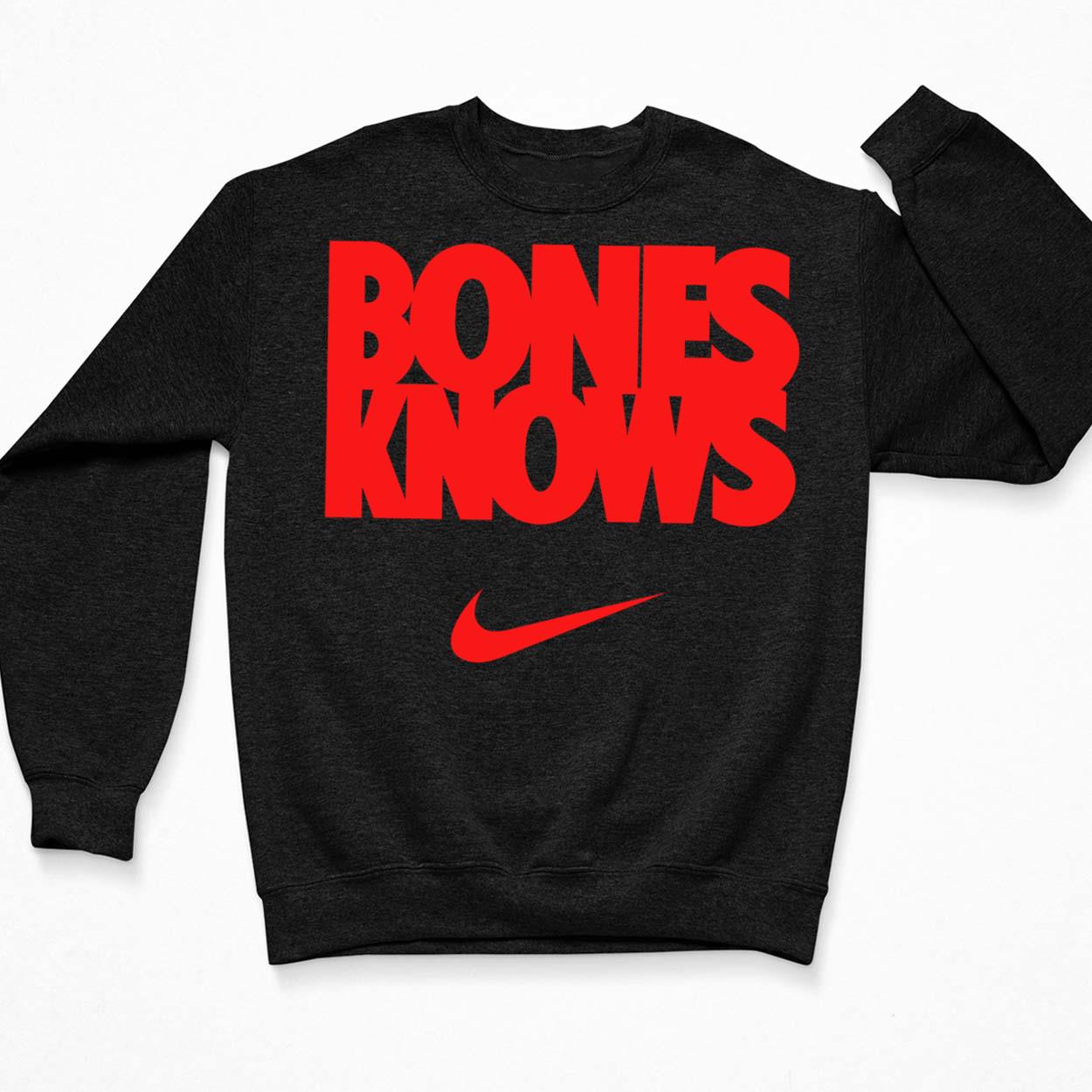 Bones Knows T Shirt Hoodie Sweatshirt Women Tee Lelemoon