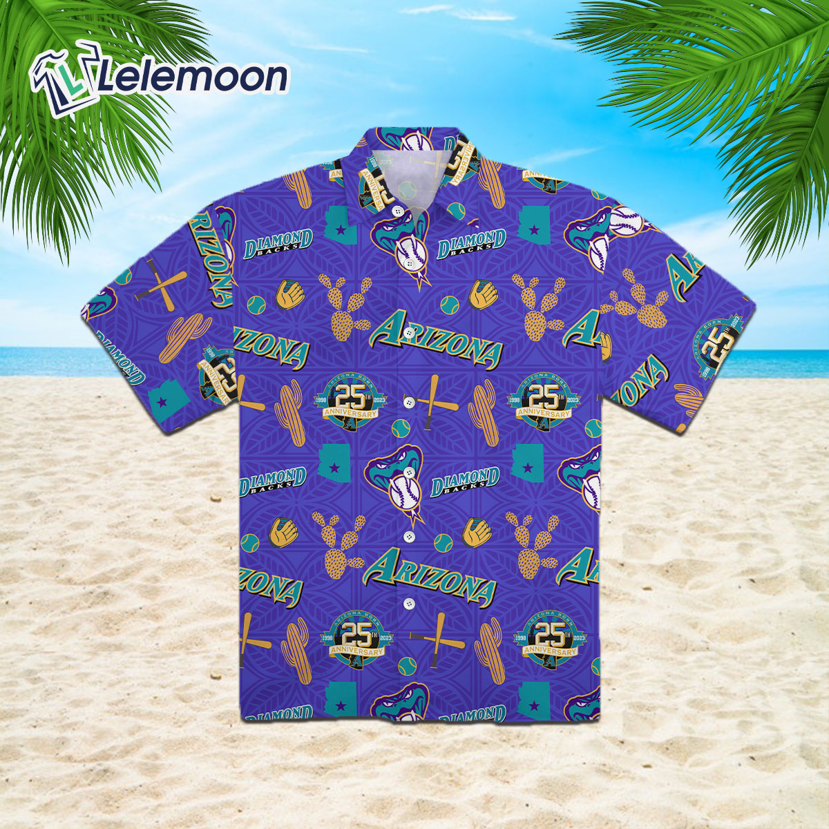 MLB Arizona Diamondbacks Logo Hot Hawaiian Shirt Gift For Men And