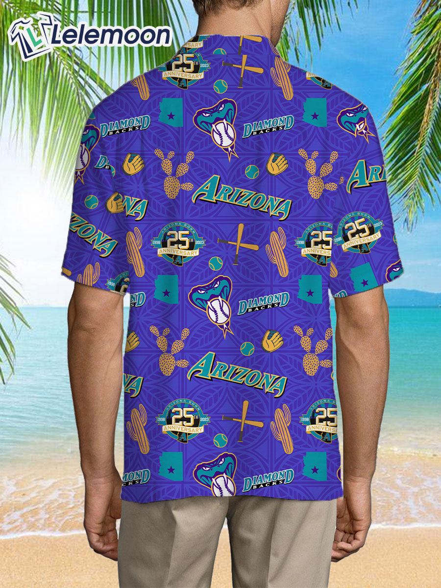 Arizona Diamondbacks City Connect Short Sleeve Hawaiian Shirt