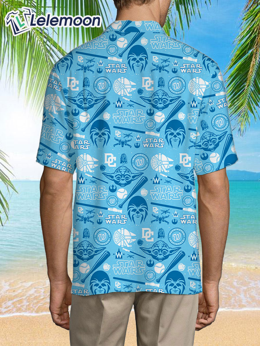 MLB Washington Nationals Hawaiian Shirt Aloha Ecosystem Summer