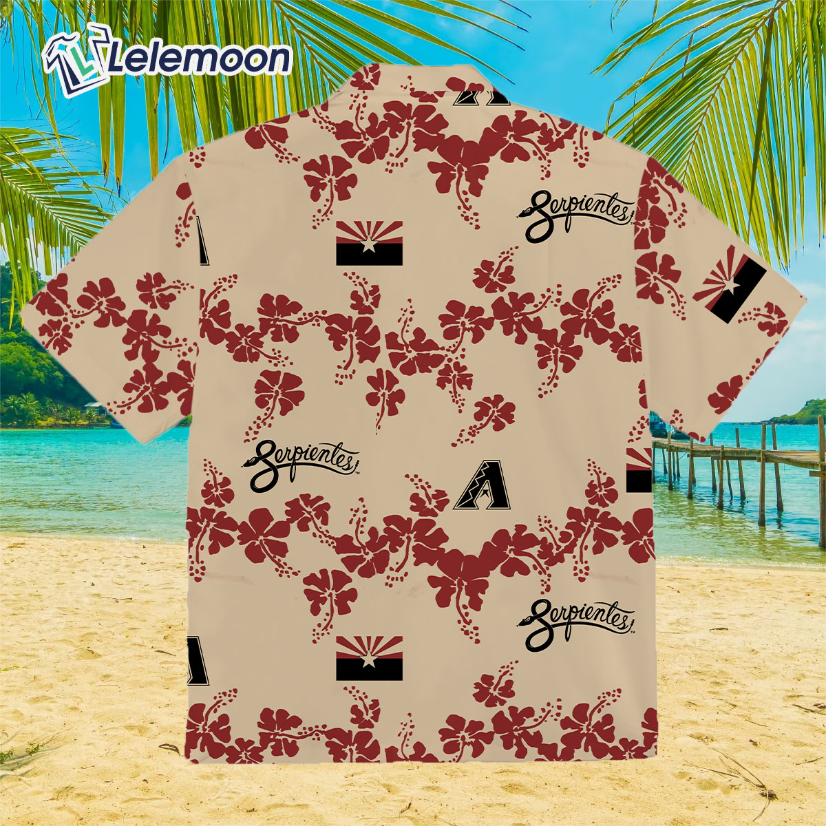 Arizona Diamondbacks City Connect Hawaiian Shirt - Lelemoon