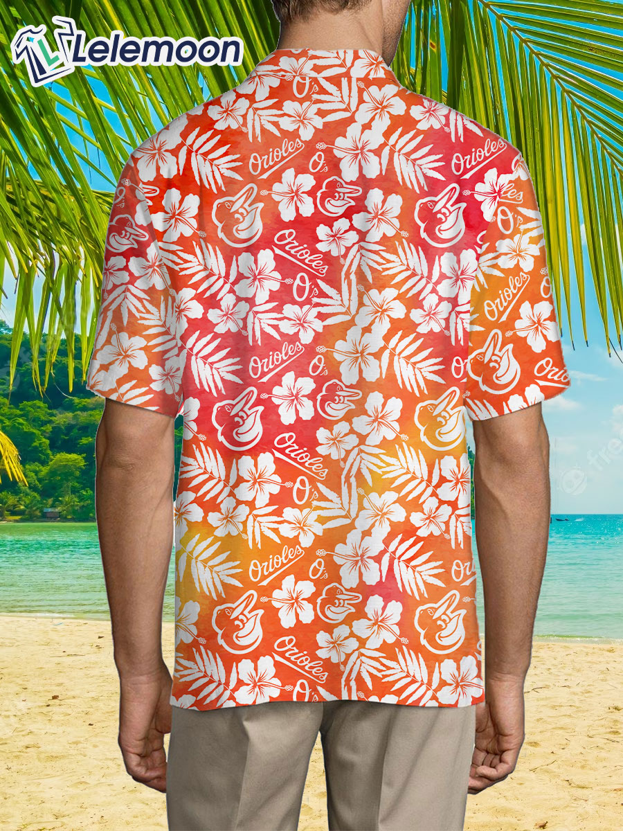 Baltimore Orioles Hawaiian Shirt Giveaway - Lelemoon