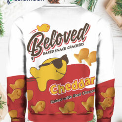 Beloved Baked Snack Crackers Cheddar Christmas Sweater