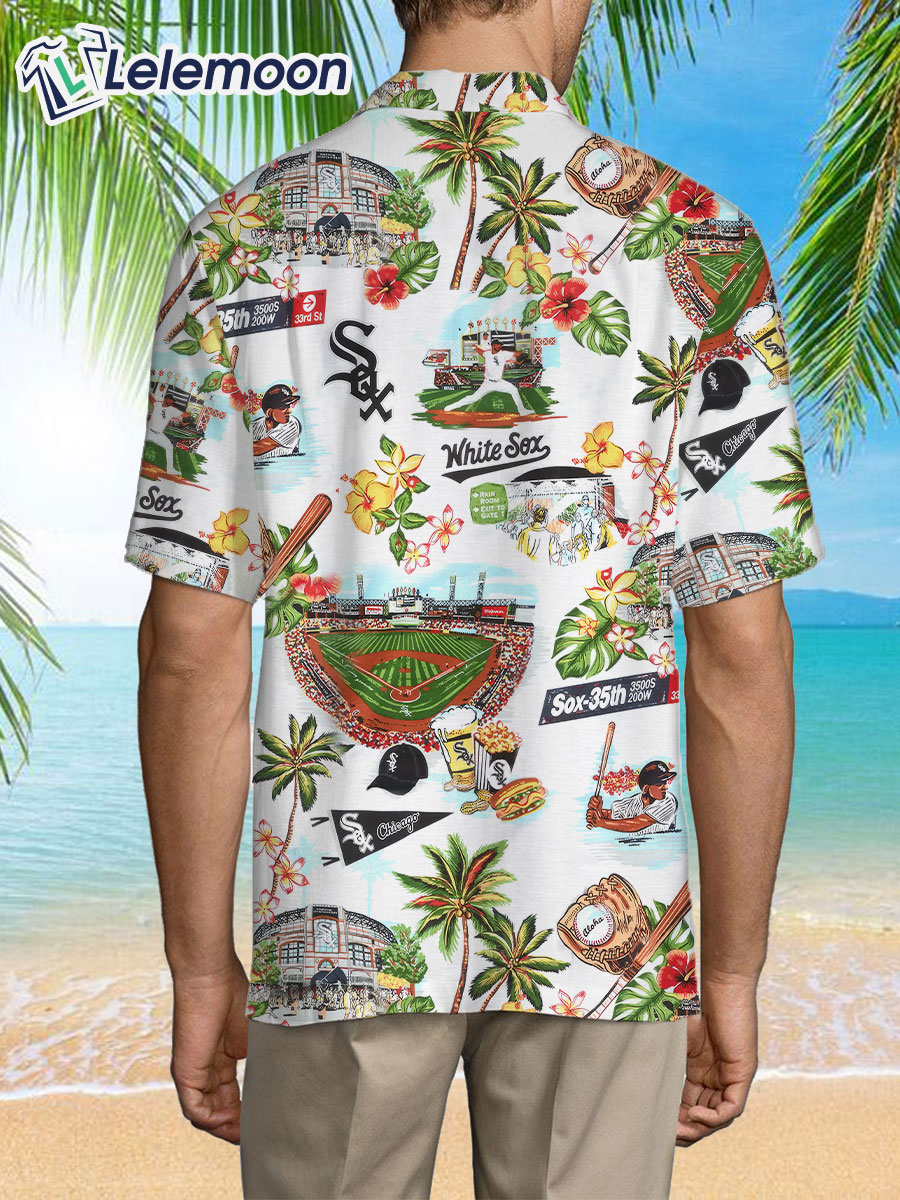 Chicago White Sox Scenic Hawaiian Shirt