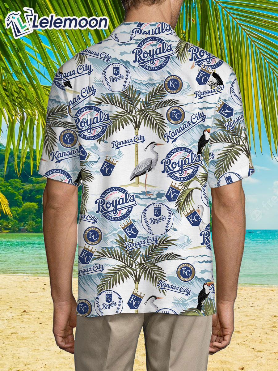 Kansas City Royals Tropical Hawaiian Shirt - Lelemoon