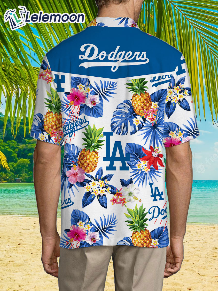 la dodgers hawaiian shirt