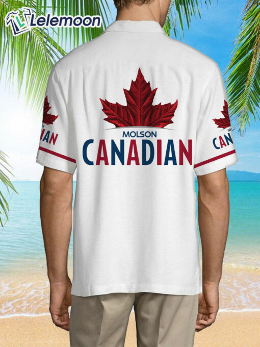 Molson Canadian Hawaiian Shirt $36.95