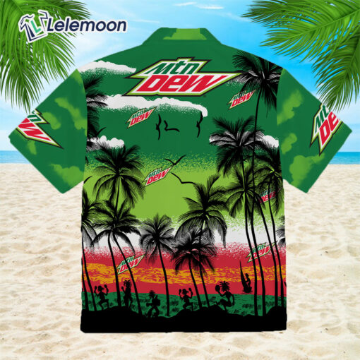 Mountain Dew Tropical Hawaiian Shirt $36.95