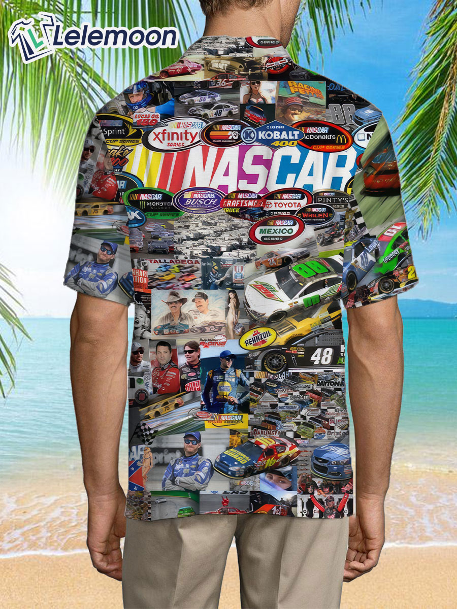nascar hawaiian shirt