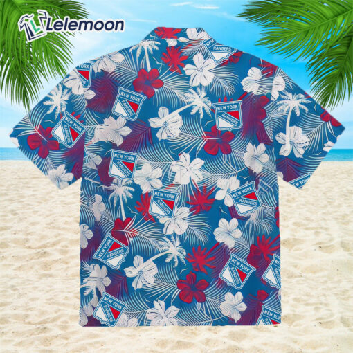 Tropical Flower New York Rangers Hawaiian Shirt $36.95