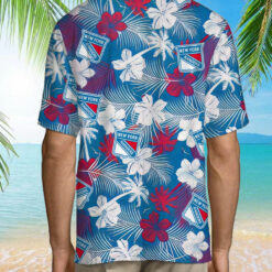 Tropical Flower New York Rangers Hawaiian Shirt $36.95
