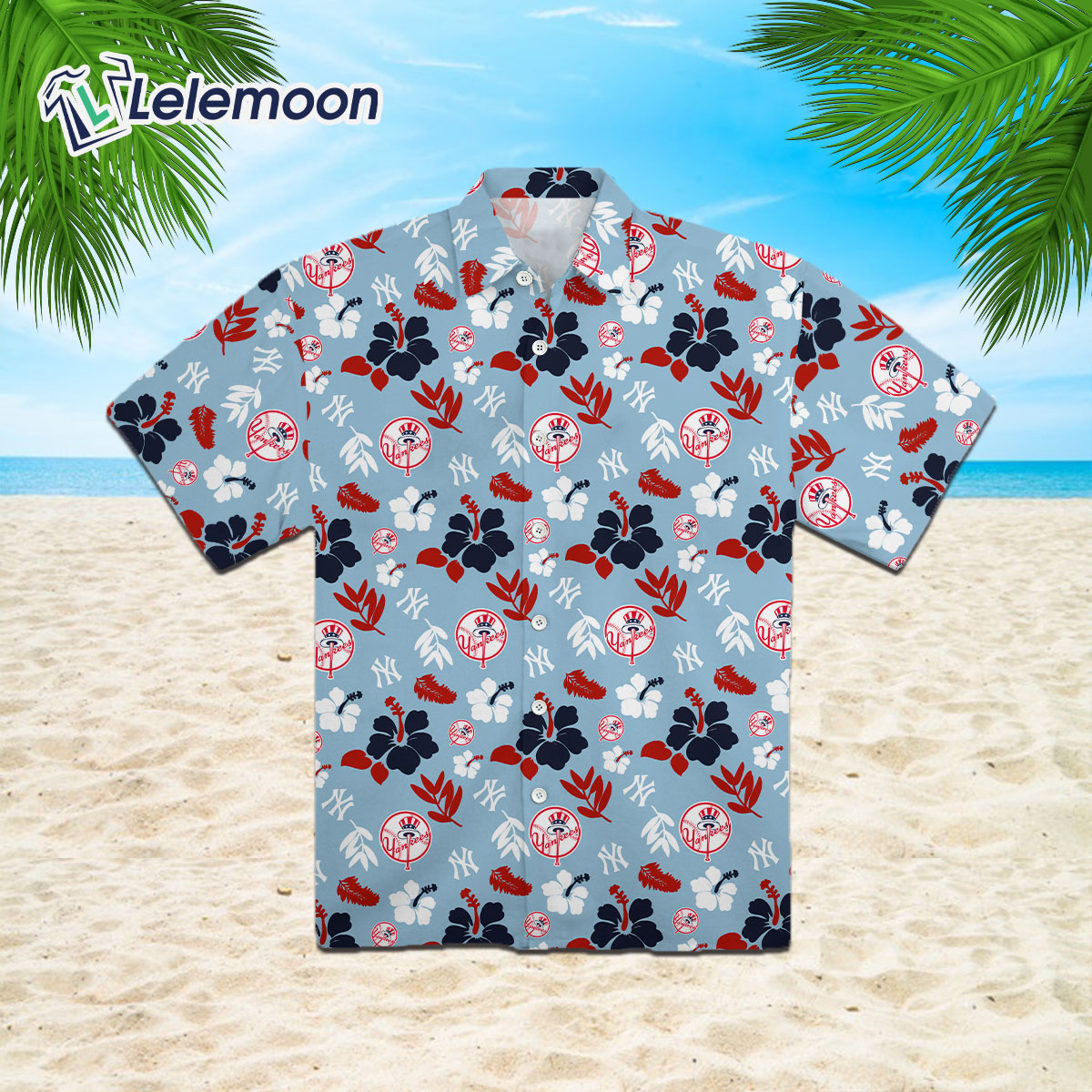 New York Yankees Hawaiian Shirt 2023 Giveaway - Lelemoon