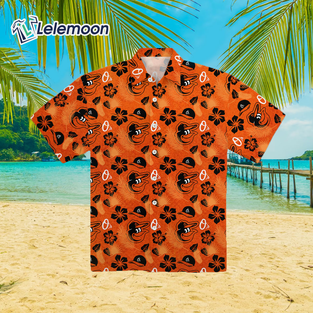 Baltimore Orioles 2023 Giveaway Hawaiian Shirt - Lelemoon