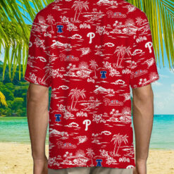 Palm Tree Phillies Hawaiian Shirt $36.95