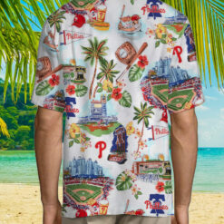 Phillies Scenic Hawaiian Shirt $36.95