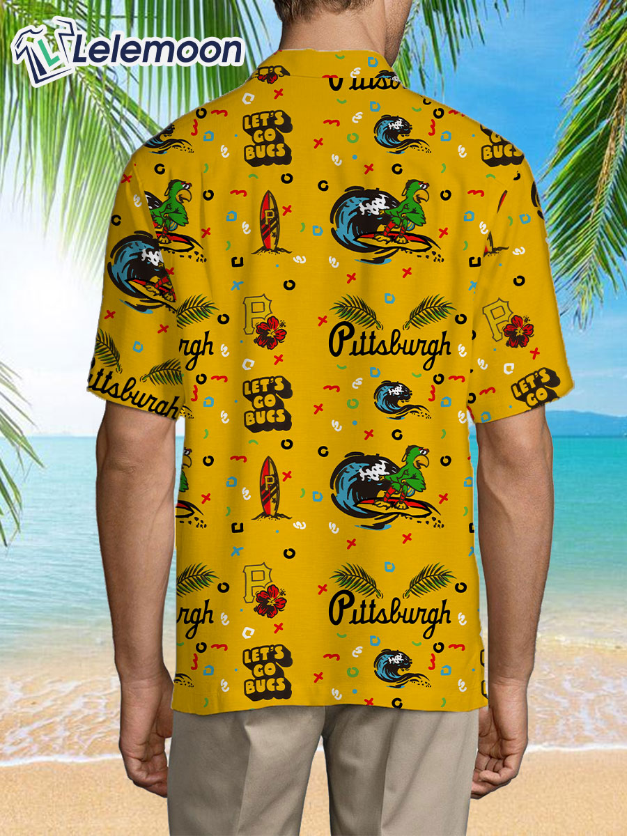 Adult Small Pittsburgh Pirates Hawaiian Shirt 7/6/2019 Giveaway