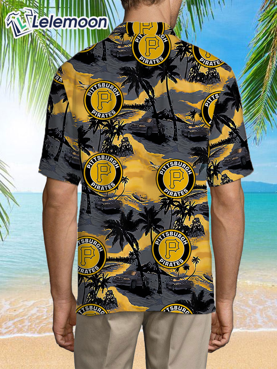 Pittsburgh Pirates MLB Baseball Aloha Hawaiian Shirt, Beach Short