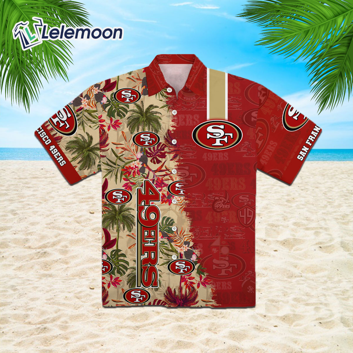 49ers hawaiian shirt