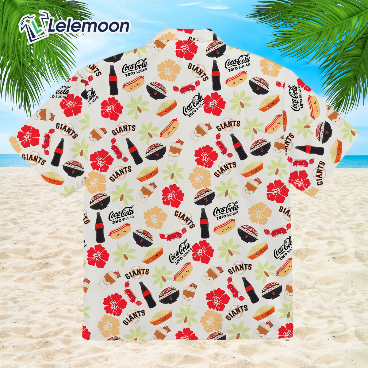 San Francisco Giants Coca Cola Aloha Foodie Shirt - Lelemoon