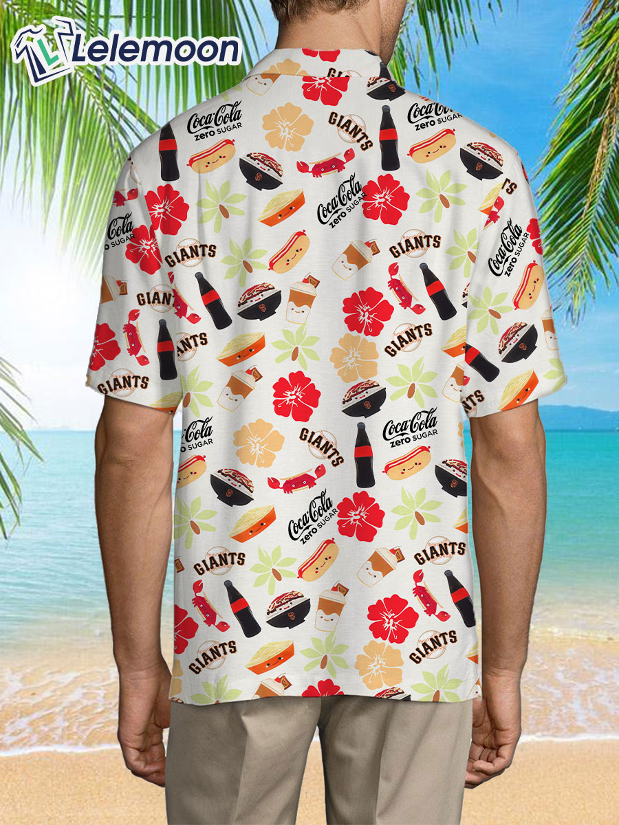 San Francisco Giants Coca Cola Aloha Foodie Shirt - Lelemoon