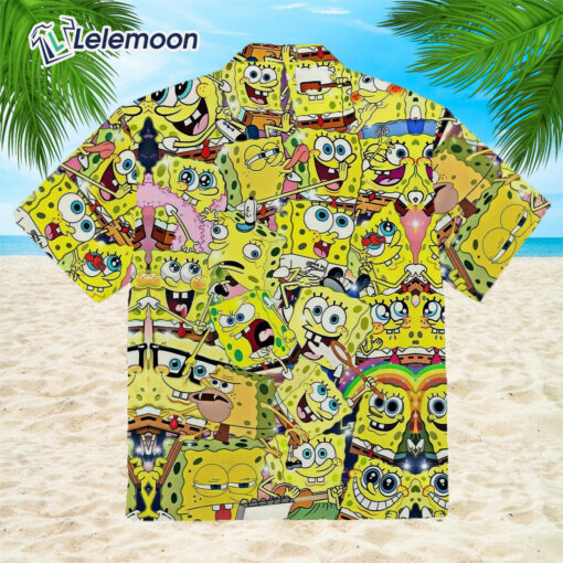 Spongebob Hawaiian Shirt $36.95