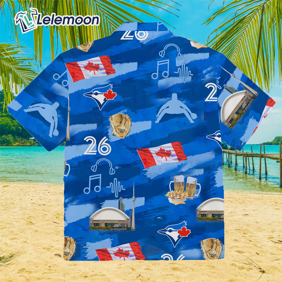 Giveaway 2023 Dodgers Hawaiian Shirt - Lelemoon