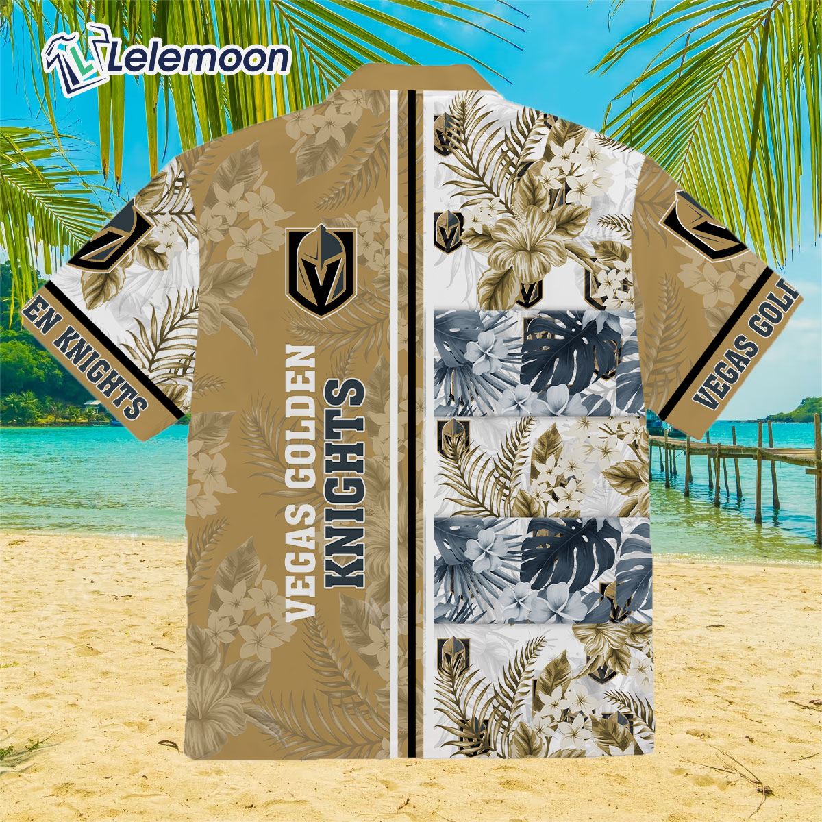 Vegas Golden Knights NHL Flower Hawaiian Shirt For Men Women