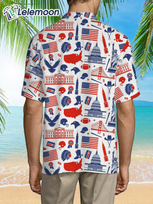 4th Of July Hawaiian Shirt $36.95