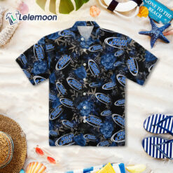 Bud Light Unisex Button up Hawaiian Shirt
