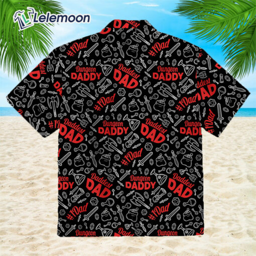 Dungeon Daddy Black Hawaiian Shirt $36.95