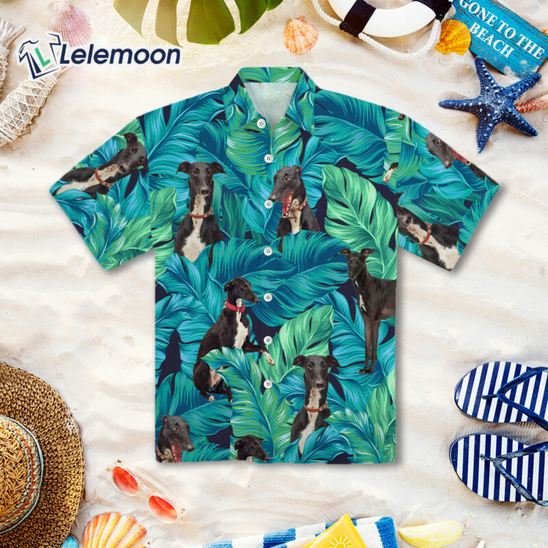 Greyhound Hawaiian Shirt Greyhound Hawaiian Shirt