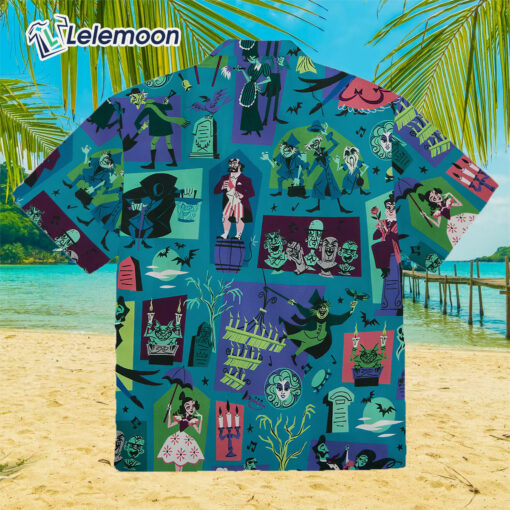 Haunted Mansion Hawaiian 3D Shirt $36.95