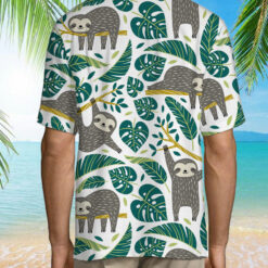 Mens Sloth Hawaiian Shirt $36.95