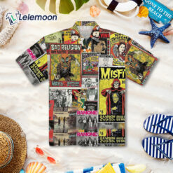 Punk Rock Collage Hawaiian Shirt