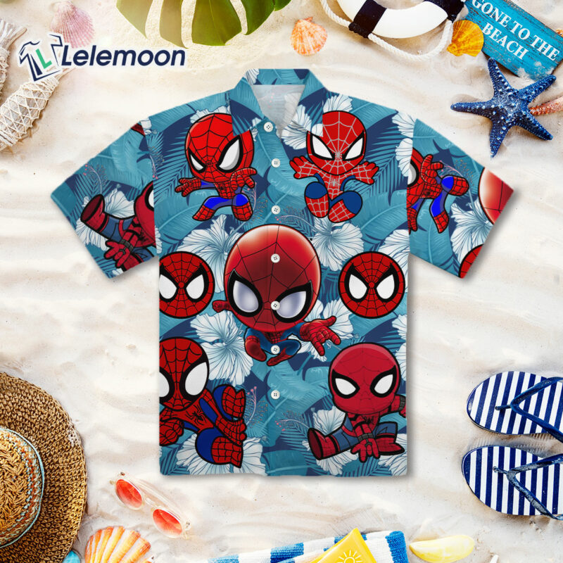 Spiderman Hawaiian Shirt Spiderman Hawaiian Shirt