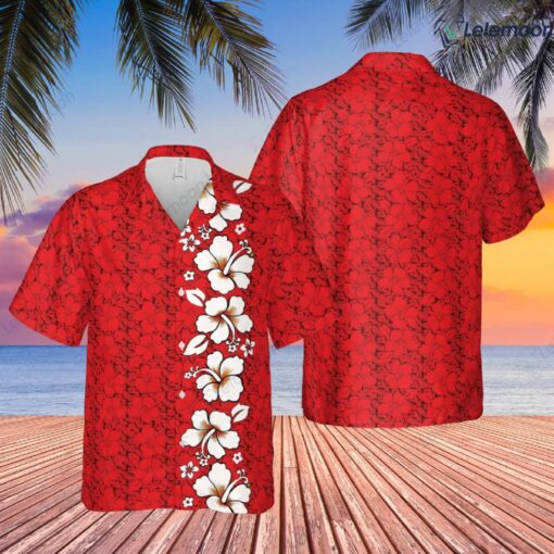 Classic Red Hawaiian shirt $36.95