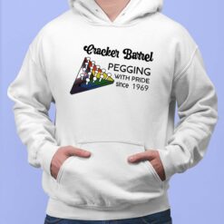 Cracker Barrel Pegging With Pride Since 1969 Shirt, Hoodie, Sweatshirt, Women Tee