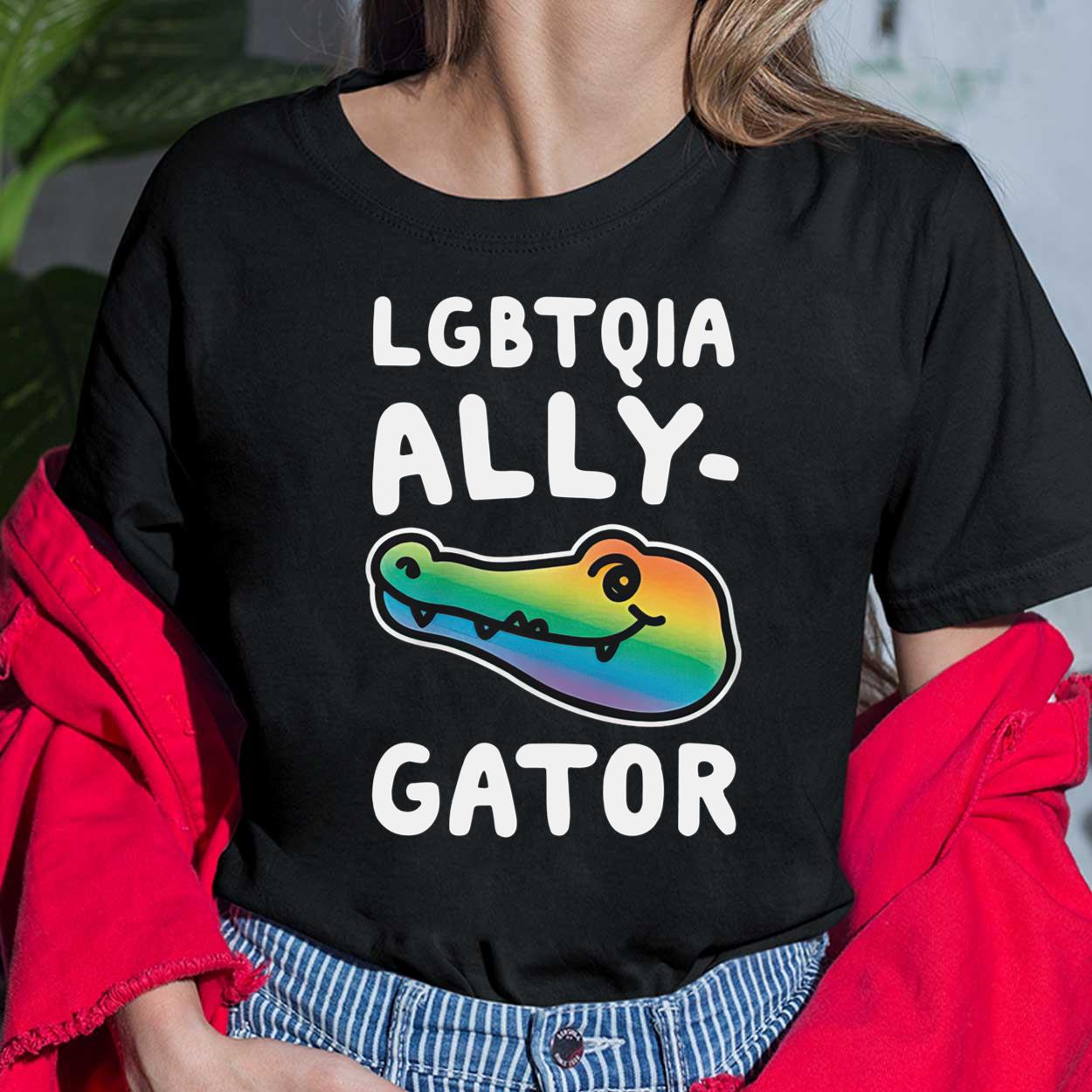 Lgbtqia Ally-Gator Tshirt Lgbtqia Ally-Gator Tshirt
