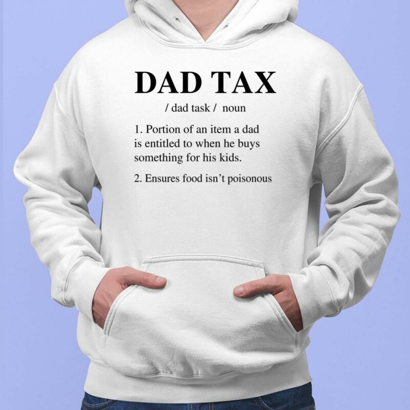 Dad Tax Portion Of An Item A Dad Is Entitled To When He Buys Something For His Kids Shirt, Hoodie, Sweatshirt, Women Tee $19.95