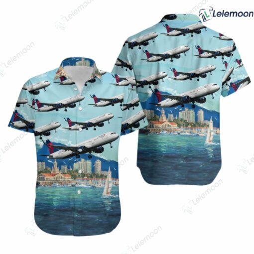 Delta Air Lines Boeing 757 Hawaii Shirt $36.95