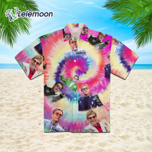 Elton John On Stage Hawaiian Shirt $36.95