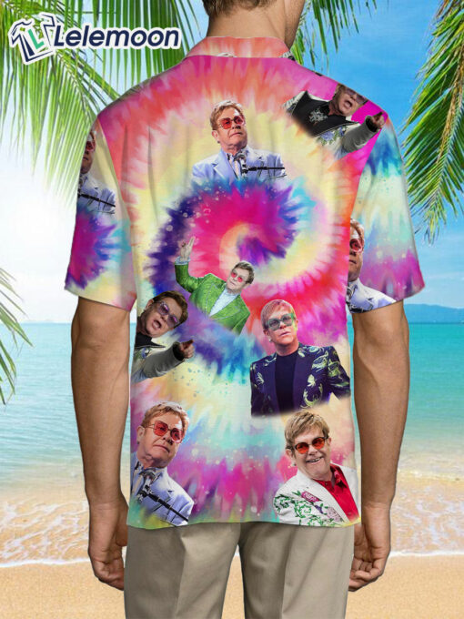 Elton John On Stage Hawaiian Shirt $36.95