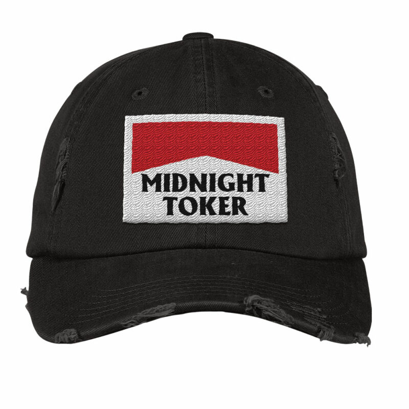 Midnight Toker Embroidered Hat