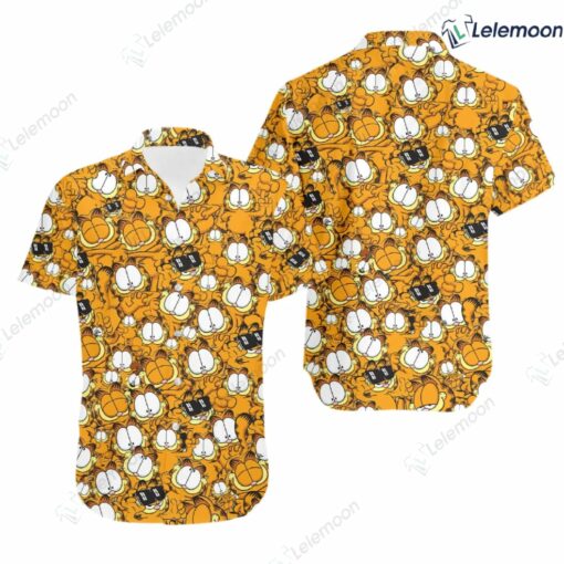 Funny Gay Garfield Hawaiian Shirt $36.95