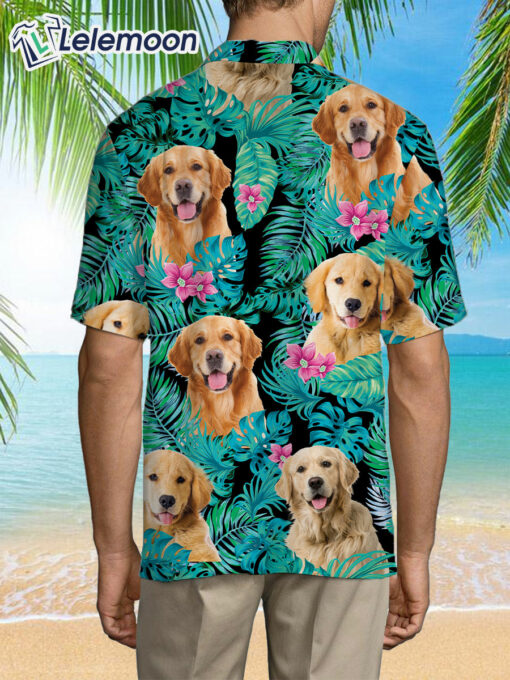 Golden Retriever Hawaiian Shirt $36.95