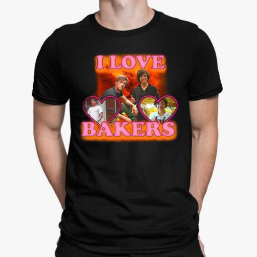 I Love Bakers Shirt, Hoodie, Sweatshirt, Women Tee