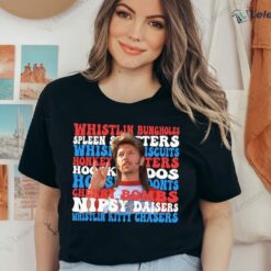 Joe Dirt Whistlin Bungholes No Spleen Splitters Whisker Shirt